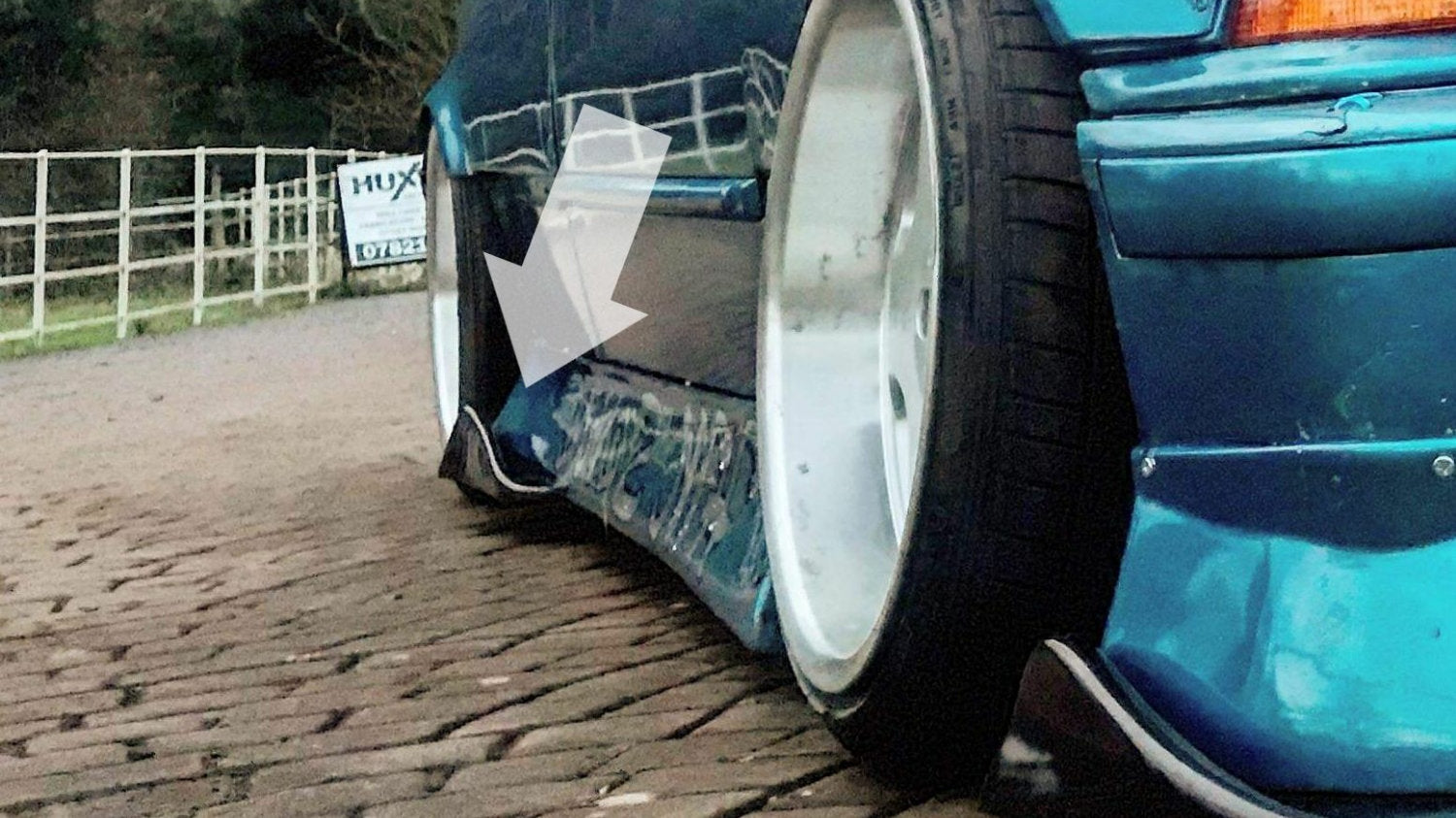 Universal Side Skirt Canards (Pair)