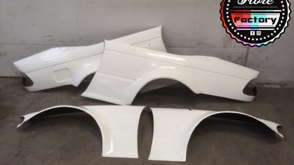 Fibre-Factory BMW E46 Coupe Overfenders