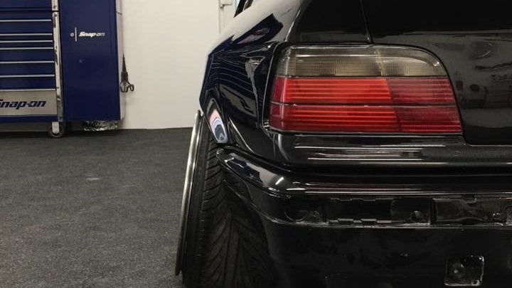 Fibre-Factory BMW E36 Coupe/Convertible Overfenders