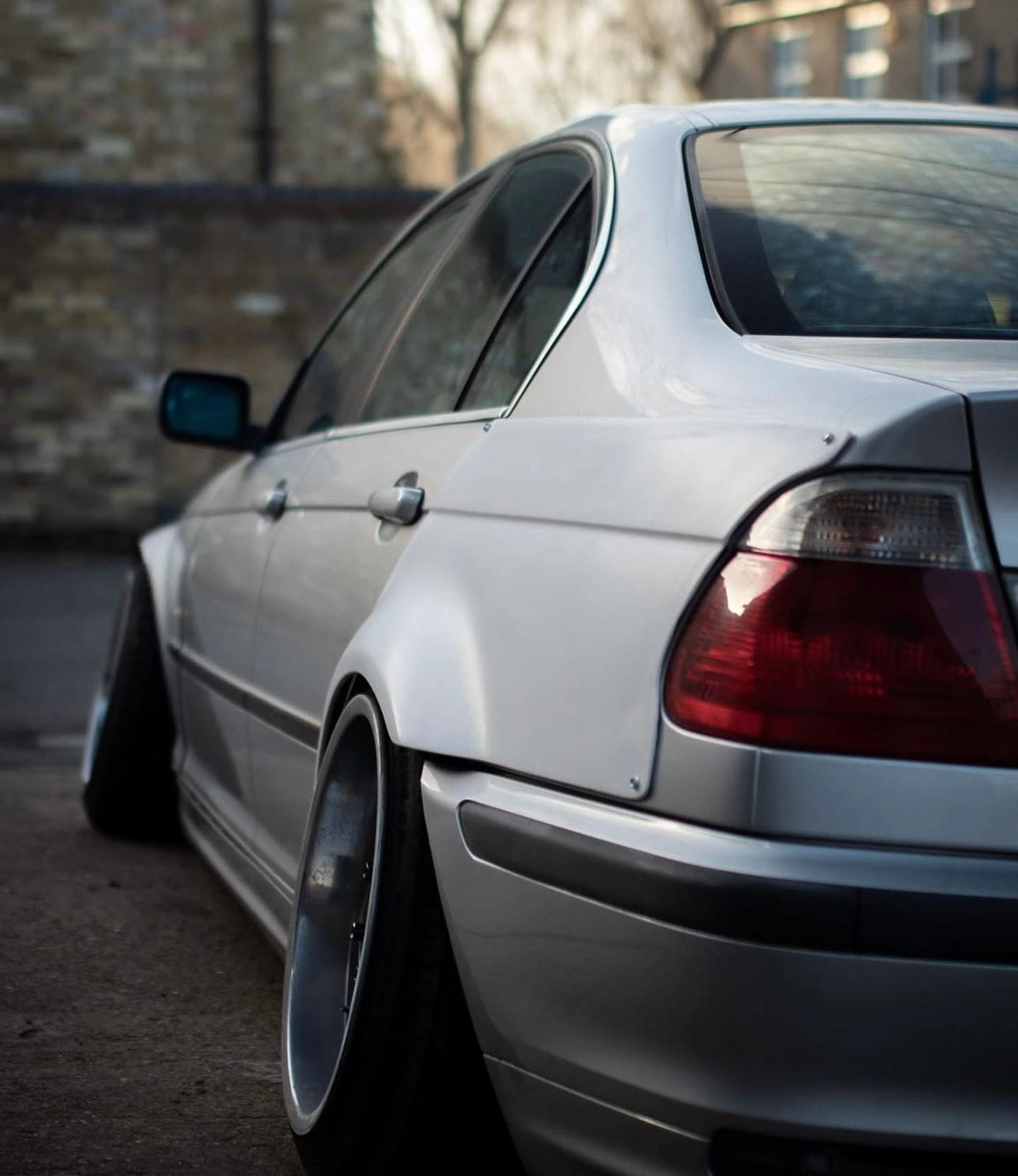 BMW E46 Saloon/Sedan Rear Overfenders