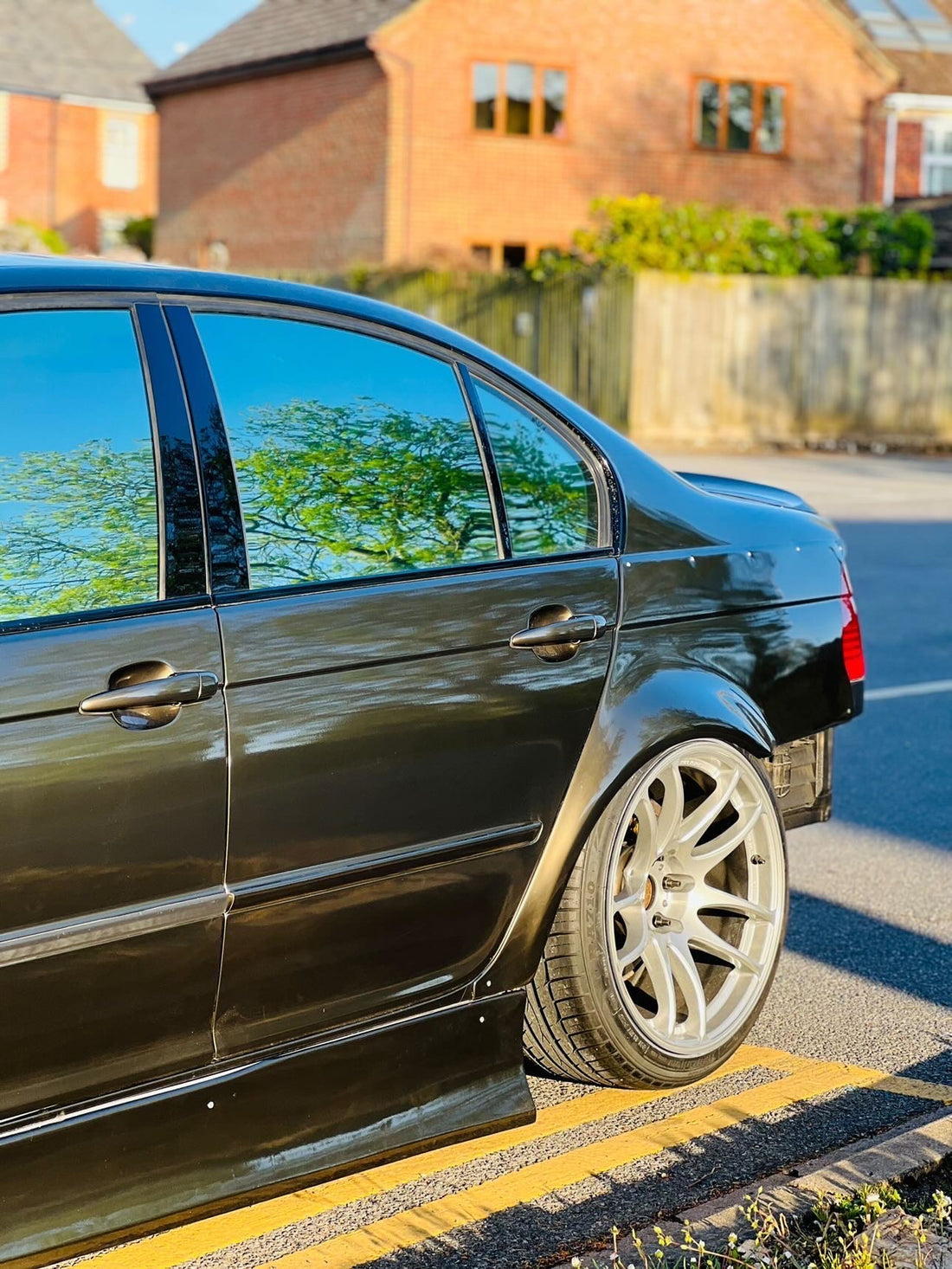 BMW E46 Saloon/Sedan Rear Overfenders