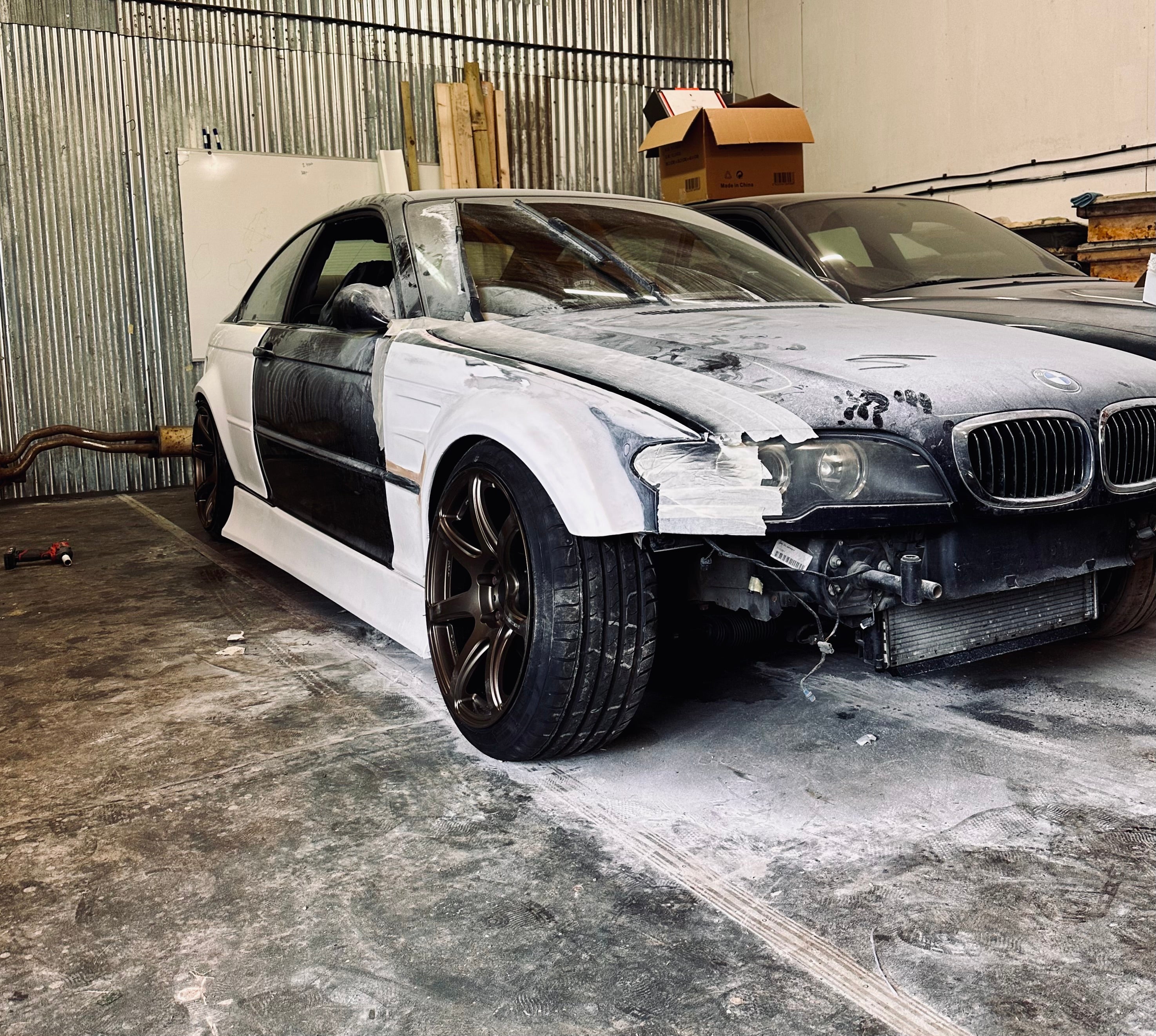 BMW E46 Coupe/Vert Overfender Full Set