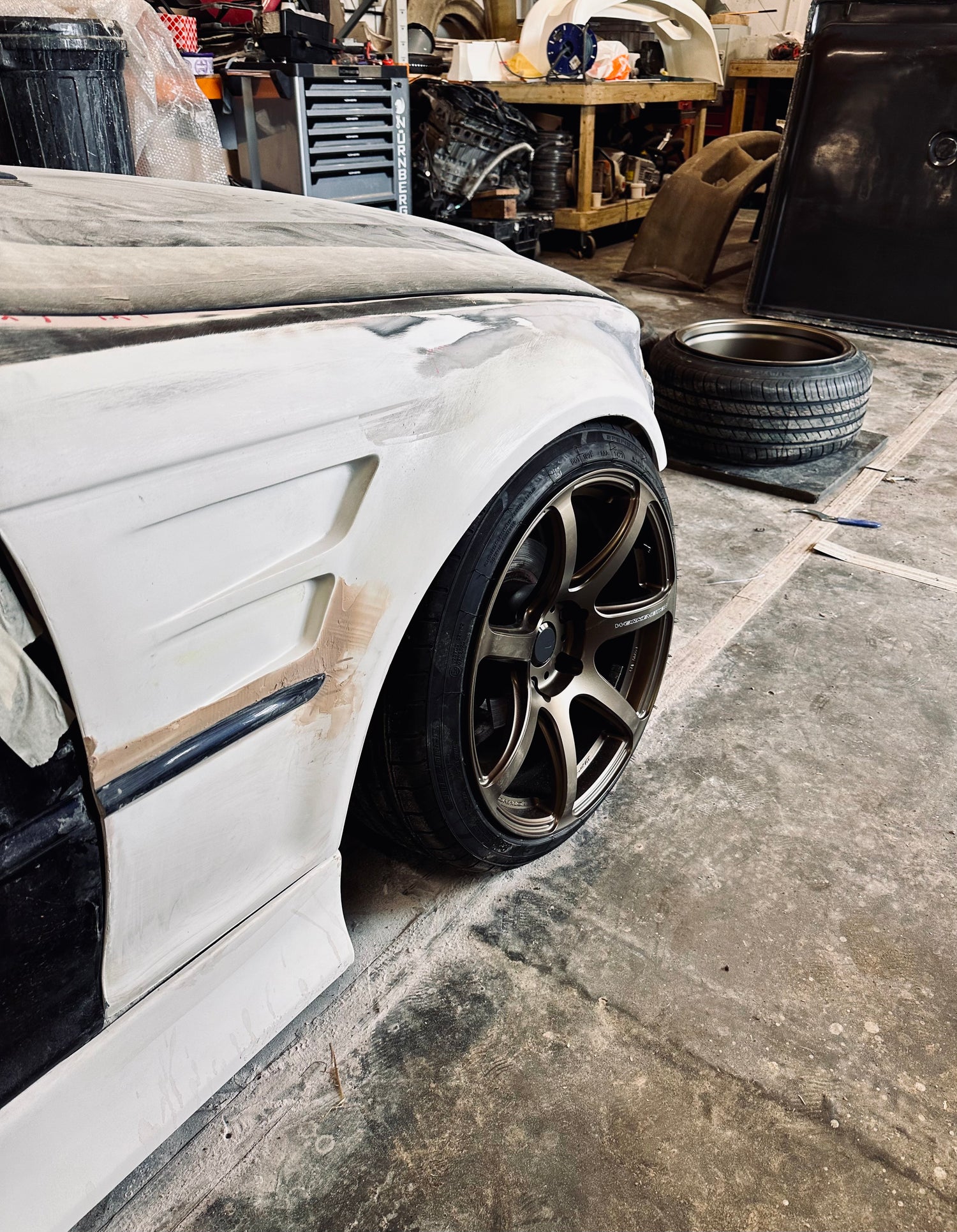 BMW E46 Coupe/Vert Overfender Full Set