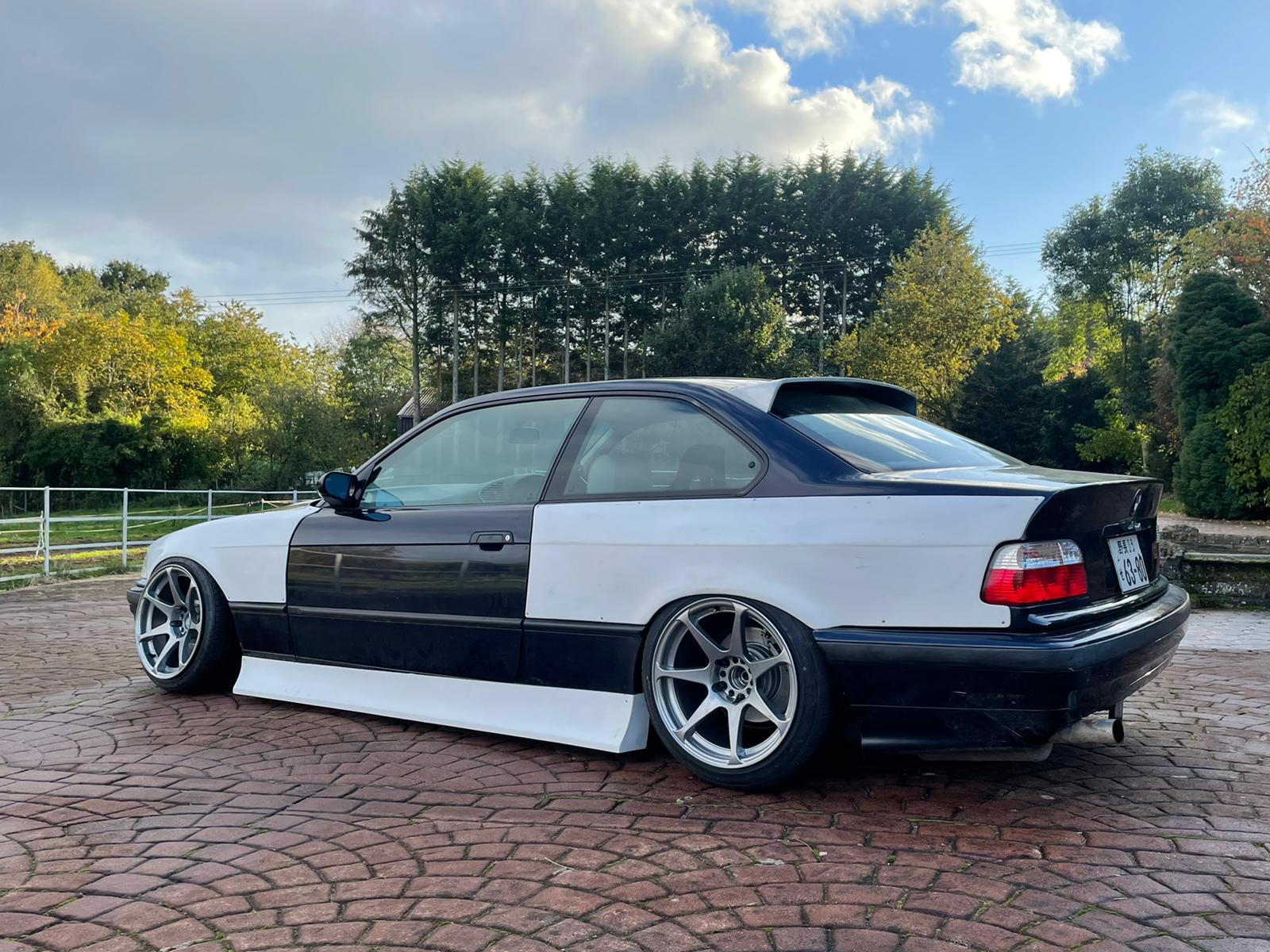 Bmw e36 store sedan overfenders