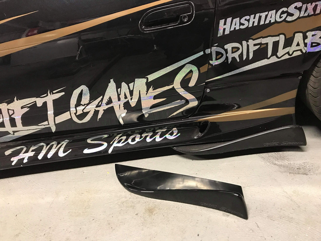 Universal Side Skirt Canards (Pair)